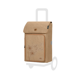 Tas Erbo beige, boodschappentas voor de boodschappenwagen van Andersen