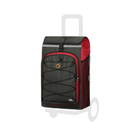 Tas Fado 2.1 rood, boodschappentas voor de boodschappenwagen van Andersen