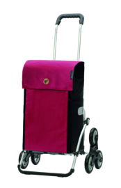 Boodschappenwagen voor de trap, Royal Traploper Shopper Jante Rood