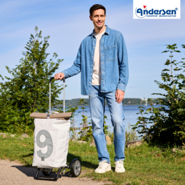 Lichte in hoogte verstelbare boodschappenwagen van aluminium, Alu Star Shopper 360° Steg 9