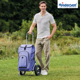 Boodschappenwagen met extra grote luchtbanden van 29 cm, Royal Shopper Hydro 3.0 flieder lila