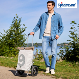 Boodschappenwagen met luchtbanden, Royal Shopper 360° Steg 9