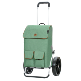 Boodschappenwagen met extra grote kogellager-wielen van 29 cm, Royal Shopper Ipek Ma salbei