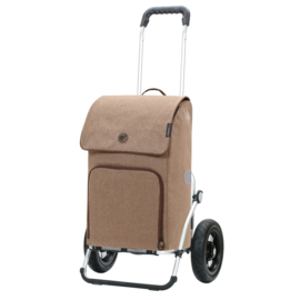 Boodschappenwagen met luchtbanden, Royal Shopper Ipek Maxi zand