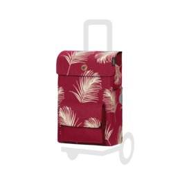 Tas Signe rood, boodschappentas voor de boodschappenwagen van Andersen