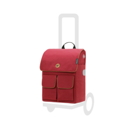 Losse Andersen koeltas Ipek Mini rood voor boodschappentrolley