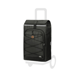 Tas Fado 2.1 zwart, boodschappentas voor de boodschappenwagen van Andersen