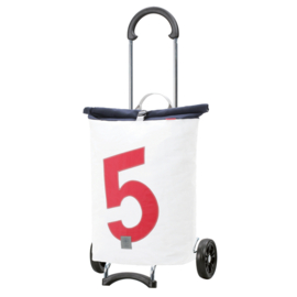 Lichte boodschappenwagen voor achter de fiets, Scala Shopper 360° Steg 5