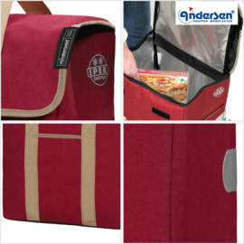 Tas Ipek Mi rood, boodschappentas voor de boodschappenwagen van Andersen