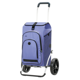 Boodschappenwagen met grote 3-spaken wielen, Royal Shopper Hydro 3.0 flieder lila