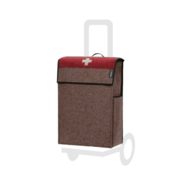 Tas Urs bruin, boodschappentas voor de boodschappenwagen van Andersen