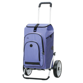 Boodschappenwagen met grote wielen  met kogellagers, Royal Shopper Hydro 3.0 flieder lila