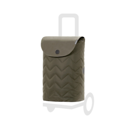 Losse Andersen tas Hilma olijf voor boodschappentrolley