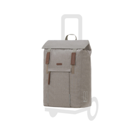 Losse Andersen tas Basil City grijs voor boodschappentrolley