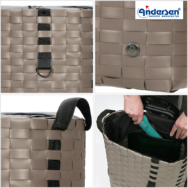 Tas Silja liver, boodschappentas voor de boodschappenwagen van Andersen