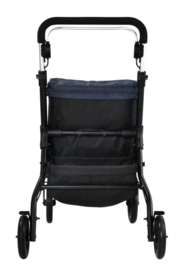Boodschappenwagen en rollator in één met 4 wielen