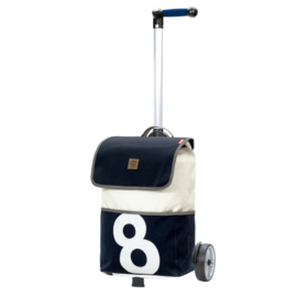 Boodschappenwagen voor achter de fiets, Unus Shopper 360° Mole 8