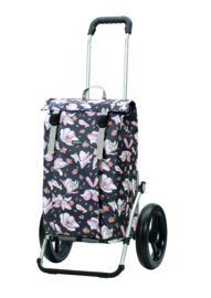 Boodschappenwagen met extra grote kogellager-wielen van 29 cm, Royal Shopper Basil Magnolia Pink