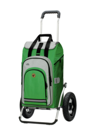 Boodschappenwagen met extra grote luchtbanden van 29 cm, Royal Shopper Hydro 2.0 Groen