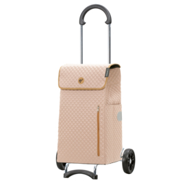 Lichte boodschappenwagen voor achter de fiets, Scala Shopper Lissa zand