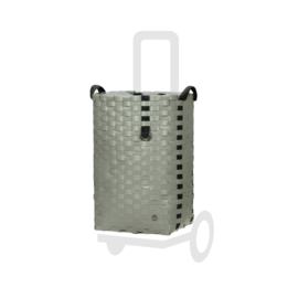 Tas Silja sage green, boodschappentas voor de boodschappenwagen van Andersen