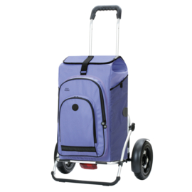 Boodschappentrolley met luchtbanden en spatborden, Royal Shopper Plus Hydro 3.0 flieder lila