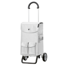 Zeer lichte boodschappenwagen van aluminium, Scala Shopper Plus Abbo zilver