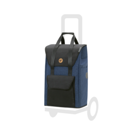 Losse Andersen tas Senta 2.0 blauw voor boodschappentrolley
