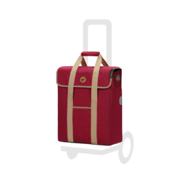 Tas Ipek Mi rood, boodschappentas voor de boodschappenwagen van Andersen