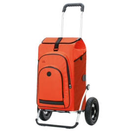 Boodschappenwagen met luchtbanden, Royal Shopper Hydro 3.0 oranje