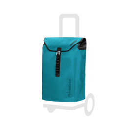 Tas Ortlieb petrol, boodschappentas voor de boodschappenwagen van Andersen