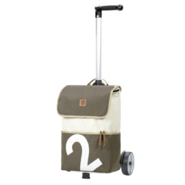 Boodschappenwagen voor achter de fiets, Unus Shopper 360° Mole 2