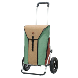 Boodschappenwagen met luchtbanden, Royal Shopper Oli.P 2.0 beige