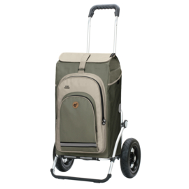 Boodschappenwagen met luchtbanden, Royal Shopper Hydro 2.1 grijs