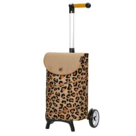 Boodschappenwagen voor achter de fiets, Unus Shopper Fun Tyra Leo
