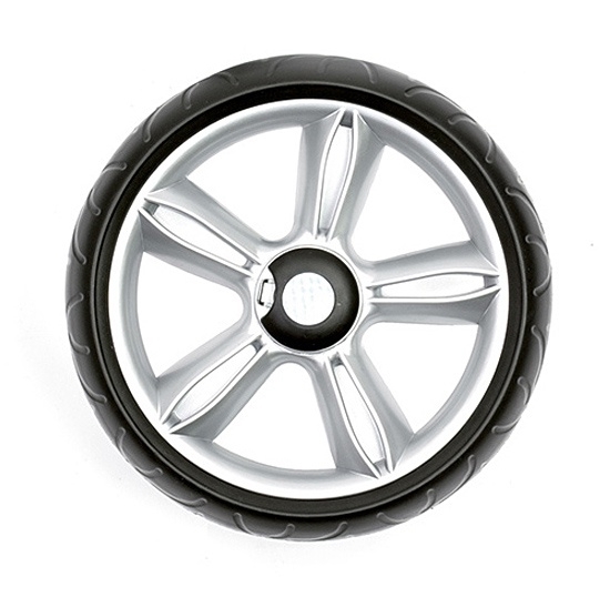 Lichtlopende kogellager wielen met een diameter van 25 cm | Wielen voor de Shopper | Winkel Boodschappenwagens
