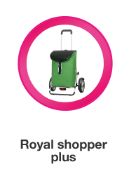 Royal Shopper Plus, Opvouwbare boodschappenwagen