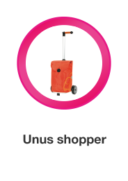 Unus Shopper, boodschappenwagen die u ook kunt duwen