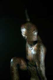 Old Copper Statue (work 5)