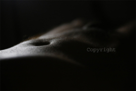 Bodyscape serie : his Belly (zijn buik).