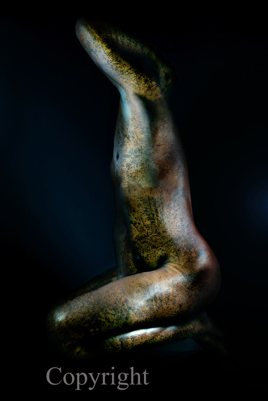Old Copper Statue (work 14)