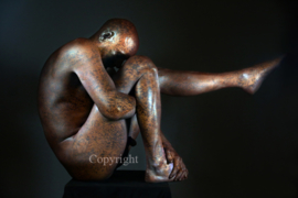 Old Copper Statue (work 11)