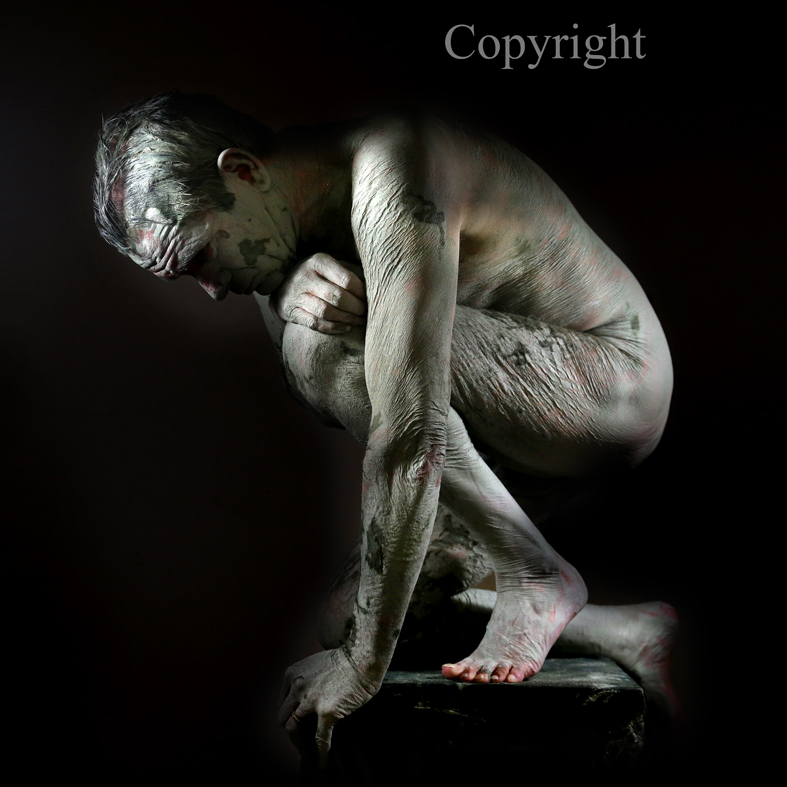 Ancient Statue  - oude standbeeld   (work 2)