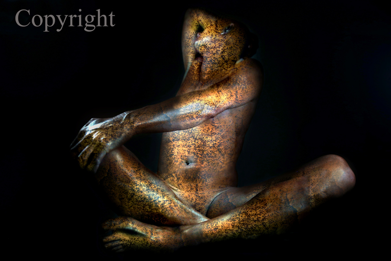 Old Copper Statue (work 13)