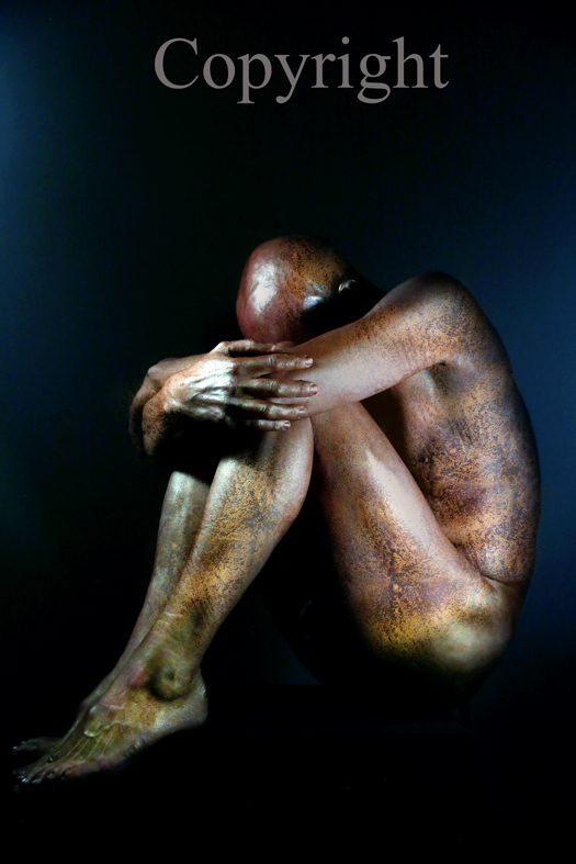 Old Copper Statue (work 12)