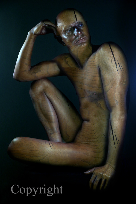 Wooden Statue (work 4)
