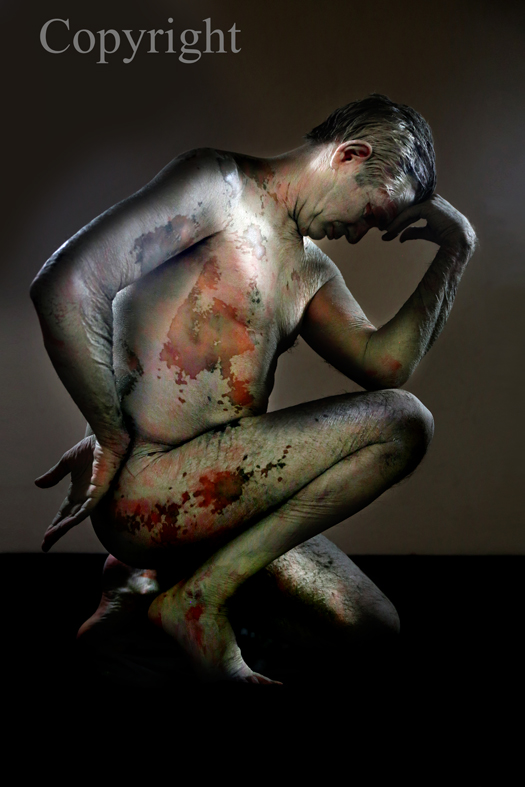 Ancient Statue  - oude standbeeld   (work 3)