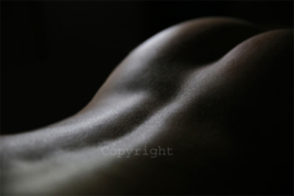 Bodyscape serie : her Backside (haar rug).