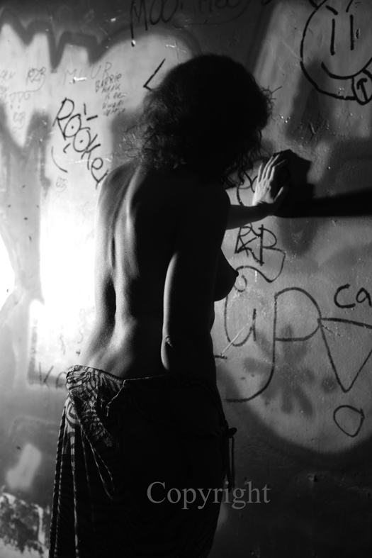Sad at the Wall 3
