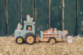 Tw03 Tractor met kar